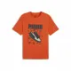 Camiseta de Manga Corta Hombre Puma Graphics Sneaker Naranja