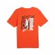 Camiseta de Manga Corta Hombre Puma Graphics Puma Sports Club Naranja