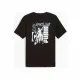 Camiseta de Manga Corta Hombre Puma Graphics Puma Sports Club Negro