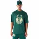 Men’s Short Sleeve T-Shirt New Era NBA PANEL OS Milwaukee Bucks Light Green