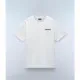 Men’s Short Sleeve T-Shirt Napapijri S-Linth Ss White