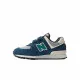 Zapatillas Deportivas Infantiles New Balance 574 Core Hook Loop Nb Azul