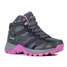 Botas de Montaña Hi-Tec Muflon Mid Wp Mujer Negro