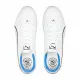 Childrens Football Boots Puma Ultra 5 Match It + Mid White