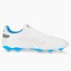 Childrens Football Boots Puma Ultra 5 Match It + Mid White