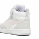 Children’s Casual Trainers Puma Rebound V6 Mid Infantil White