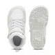 Children’s Casual Trainers Puma Rebound V6 Mid Infantil White