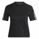 Camiseta de Manga Corta Mujer Adidas Powerreact Negro
