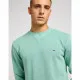 Men’s Sweatshirt without Hood Lee Plain Crew Intuition Grey Water