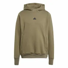Sudadera con Capucha Hombre Adidas Z.N.E. Pr Marrón Ocre