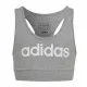 Sports Bra Adidas Essentials Linear Logo Grey