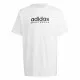 Camiseta de Manga Corta Adidas Blanco