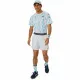 Camiseta Deportiva de Manga Corta Asics Game Ss Top Blanco Azul claro Tenis