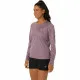 Camisa de Manga Larga Mujer Asics Core Ls Top Rosa Ciruela