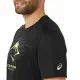 Men’s Short Sleeve T-Shirt Asics Fujitrail Logo Ss Top Black