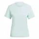 Camiseta de Manga Corta Mujer Adidas Own The Run Aguamarina