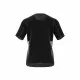 Men’s Short Sleeve T-Shirt Adidas Run Icons 3S T Black