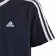 Camiseta de Manga Corta Adidas 3S Badge of Sport Negro