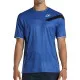 Camiseta de Manga Corta Hombre Bullpadel Lucia Azul Pádel