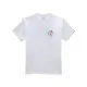 Camiseta de Manga Corta Hombre Vans Classic Mini Dual Palm Blanco