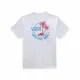 Camiseta de Manga Corta Hombre Vans Classic Mini Dual Palm Blanco