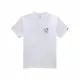 Camiseta de Manga Corta Hombre Vans Classic Mini Dual Palm Blanco