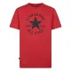 Camiseta de Manga Corta Infantil Converse Sustainable Core Sse Rojo
