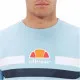 Camiseta de Manga Corta Hombre Ellesse Aprel Cian