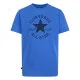 Camiseta de Manga Corta Infantil Converse Sustainable Core Sse Azul