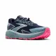 Zapatillas Deportivas Mujer Brooks Divide 5 Azul Rosa