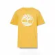 Camiseta de Manga Corta Hombre Timberland Kennebec River Tree Logo Short Amarillo