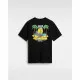 Camiseta de Manga Corta Hombre Vans Down Time Negro