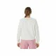 Sudadera sin Capucha Mujer Asics Tiger Blanco