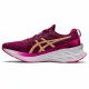 Running Shoes for Adults Asics Novablast 2 Lady Dark pink