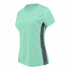 Camiseta Deportiva de Manga Corta Joluvi Ultra W Aguamarina