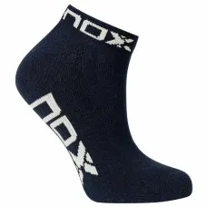 Calcetines Deportivos Nox Logo Azul 35-39