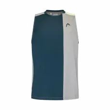 Men’s Short Sleeve T-Shirt Head Padel Tank Top Grey
