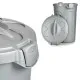 Cubo Kerbl 46 L Gris Plástico