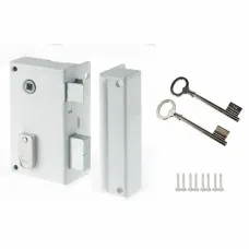 Cerradura Yale YAV37D  12,5 x 7 x 18 Blanco Acero Rectangular Puertas Vertical