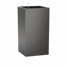 Maceta Autorriego Lechuza Antracita 40 x 40 x 76 cm