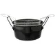 Deep-fat Fryer Baumalu Black Ø 28 cm