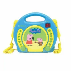 Player Lexibook Peppa Pig CD Karaoke Microphone x 2