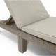 Sun-lounger Allibert by KETER Daytona 195 x 65 x 25,5 cm Beige