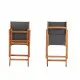 Garden chair Acacia Grey (2 Units)