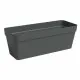 Plant pot Artevasi Anthracite 49,9 x 20 x 18,1 cm