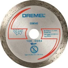 Disco de corte Dremel DSM540
