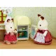 Figura de Acción Sylvanian Families Mom Rabbit Chocolate / Refrigerator