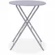 Table set with 2 chairs Grey