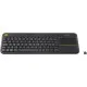 Keyboard Logitech K400 Plus Black Wireless Bluetooth Touchpad AZERTY TV French