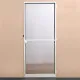 Mosquitera Puertas Fibra de Vidrio Aluminio Blanco (220 x 100 cm)